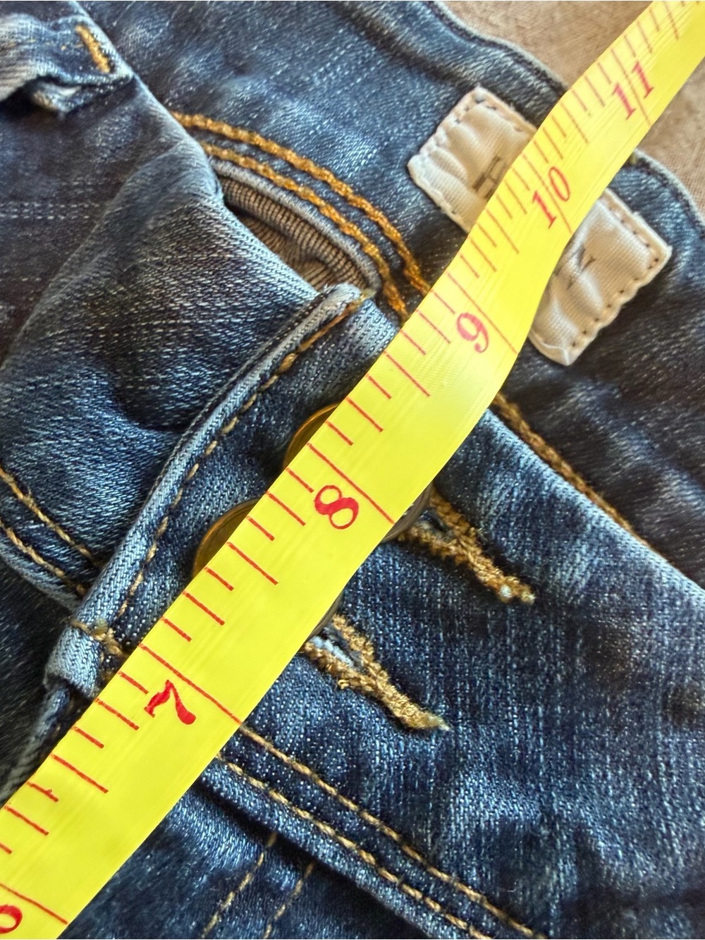 Hudson Jeans Dark Blue Beth Baby Bootcut Low-Rise Denim - Picture 11 of 16